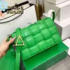 Ragazza Lady tessuta cassetta Botteega qualità cubo Bvbag borse borsa di design borsa a mano singola spalla obliqua croce fatta a mano moda crossbody alta Zk8i