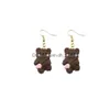 Stick Heart Bear Cloud Earrings Face Drop Earring Costume Trendy Style Woman Girl Jewelry Dangle Delivery Smtbo