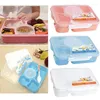 Vaisselle japonaise pour enfants, boîte à déjeuner avec compartiment, tasse Portable anti-fuite, conteneur de stockage en plastique pour micro-ondes Bento