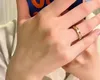 Modestijl Klassieke prachtige trouwring Modeontwerper Ring Goud Zilver Kleur Geselecteerde liefhebbers Cadeaus voor vrouwen Hoge kwaliteit sieradenaccessoires