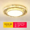 Światła sufitowe Nowoczesne luksusowe LED ściemniacza lampa kryształowy połysk wewnętrzny do sypialni mieszkający jadalnia dekoracje lampara techo