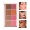 Concealer UCANBE 8 kleuren Blush Contour Makeup Palette Veelzijdigheid Vormgeven Matte Gepigmenteerde Blusher 230927