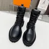 with Box Women Boot Territory Ranger Booties Wonder Flat Combat Boots Zip Martin Ankle Smooth Debo Ely Purse Vuttonly Crossbody 3901 2024