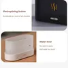 1pc Ultrasonic Cool Mist Humidifier with LED Flame and Aroma Diffuser - Rechargeable and Portable Night Light