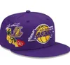 2023 Basquete Americano Los Angeles LAL Snapback Chapéus 32 Equipes Designer de Luxo HOU OKC PHI LAC Casquette Chapéu Esportivo Strapback Snap Back Ajustável Cap A9