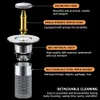 Drains Bathroom Sink Plug Stopper PopUp Drain Strainer Universal Basin Core Filter for 8mm Depth Shower 230921