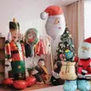 Other Event Party Supplies Christmas Standing Santa Claus Snowman Balloon Inflatable Xmas Reindeer Elk Sleigh Ball 2024 Year Decoration 230921