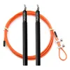 Jump Ropes Professional Jump Rope Crossfit Speed Skipping Rope For MAN Boxing Fitness Skip Workout Training With Carrying Bag Spare Cable 230928