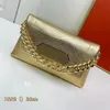 Fashion Metal feel chain strap handbag New Womens designer clutch bag 2023 Leather Cowhide High Appearance Commuter Bags CSD2309281