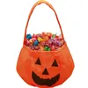 Totes festa de halloween portátil não tecido saco de doces morcego abóbora saco de doces infantis procurando prop01blieberryeyes
