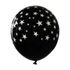 Party Decoratie 30pcs12 Inch Gypsophila Latex Ballon Afdrukken Vijfpuntige Ster Gouden Polka Dot Layout Sfeer Jaar