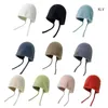 BeanieSkull Berretti Carino Cappello di Lana Donna Lavorato a Maglia Slouchy Cappelli Invernali Caldi Morbida Luce Paraorecchie Beanie HipHop Femminile 230928