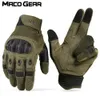 Cinq doigts gants hommes doigt complet tactique écran tactile armée militaire équitation cyclisme vélo ski formation escalade airsoft chasse mitaines 230928