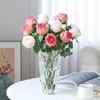 Decorative Flowers Display Artificial Fake To Make Old Coke-edge Roses European-style Retro Simulation Bouquet For Farmhouse Wedding