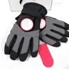 Women And Men Ski Gloves Outdoor Sports Brand Mittens Five Fingers 3 Colors With Tag Wholesale
