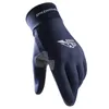 Cinq doigts gants en plein air été mince glace soie respirant cyclisme mâle sport course pêche fitness conduite femme écran tactile antidérapant 230928