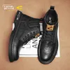 Botas Camelo Ativo Outono Inverno Moda Tornozelo Confortável Trabalho Homens PU Sapatos De Couro Ao Ar Livre Motocicleta DQ18 230928