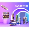 Original VAPME CRYSTAL 7000 Puffs Vape jetable 14 ml Prérempli 650 mAh Batterie RGB MESH Coil Cigarettes PK RANDM tornado 7000 9000 10K 12000 12K Puff Flex 5000 Pro