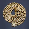 Hip-hop Cuba Chain Man Fully-jewelled Necklace Jewelry Tide Hiphop Bracelet Bracelet194p