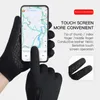 Cinco dedos luvas inverno quente ciclismo bicicleta touchscreen luva de dedo completo à prova d 'água ao ar livre bicicleta esqui pesca motocicleta equitação 230928