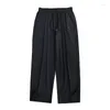 Męskie spodnie moda wentylacja mężczyzn streetwear 2024 Summer cienki hip hop harem męscy masy swobodne joggery spodnie