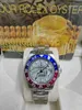ZP Montre pour hommes GMT II-126719 Greenwich type 7 couleurs 40 mm bague de montre en céramique montre-bracelet de luxe à mouvement automatique mécanique pour hommes avec papier de boîte d'origine