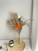 Dekorative Blumen Hochzeit Getrocknetes Pampasgras Dekor Natürlicher Lotus Bauernhaus Blumenstrauß Blumen für Party Zuhause Wohnzimmer Dekoration