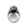 Stereoscopic Coffin Egyptian Mummy Ring Stainless Steel Jewelry Vintage Mummy Biker Mens Ring Whole 878B246A