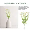 Decorative Flowers 3Pcs Simulated Flower Bouquet Decor Chamomile Adornment