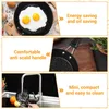 Casseroles Poêle à petit-déjeuner Cuiseurs à œufs Mini Omelette Ustensile de cuisine Pot sans fumée Antiadhésif Individuel
