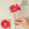 Flores decorativas Gerbera Artificial Decoração de Casa Simulação Flor Casamento Segurando Girassol