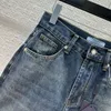 Jeans firmati 2023 nuovi pantaloni dritti con pannelli moda autunno inverno marca stesso stile abbigliamento femminile di lusso M19L