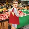 Borse portaoggetti Cucina Borsa riutilizzabile per la spesa Borsa pieghettata Shopping Magic Stretch Shrink