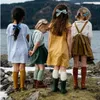 Kindersokken 18 kleuren Effen Baby Jongens Meisjes Kniehoge Lange Sokken Katoen Ademend Streep Zachte Kindersok Kinderen Schooluniform Sokken 230928