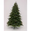 Weihnachtsdekorationen Ly, hochwertiger europäischer Stil, 2,1 m, grün, PVC, PE, gemischt, luxuriös, aufklappbar, künstliche neblige Kiefer