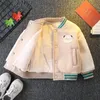 Manteau en duvet Automne Hiver Bébé Garçons Épaissi Veste En Peluche Manteaux Vêtements De Baseball Enfant Mode Chaud Polaire Coton Rembourré Vêtements D'extérieur 230928