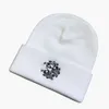 Женские роскошные шапки, хромированная шапка для мужчин и женщин, модная кепка для девочек на осень-зиму, теплые головные уборы, женские вязаные трендовые универсальные 471