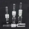 喫煙パイプアクセサリーQuartzネイルチップ10mm 14mm 18mmジョイント男性クォーツネイルvsダブリグボンのチタンネイルセラミックチップ