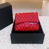 Luxurys Designer Bag Caviar Caviar Chain Purse Leather Handbags Toteクラッチフラップショルダーバッグクラシック有名なミニトラベルクロスボディバッグサマーショルダーチャンネルバッグ