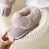 أستراليا أحذية دافئة مصغرة نصف الثلج الحذاء للطفل رضيع البنات الكاحل الكلاسيكية الشتاء الكامل فراء فور فروي ساتان النساء الاطفال الجوارب wgg slippers أستراليا