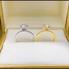Anéis de cluster 2023 estilo 925 prata esterlina um retro único diamante simples coroa anel feminino jóias acessórios