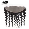 Lace S Mocha Hair 134 Frontal Clre Loose Wave Brasilian Virgin Bleached Knot 100 Human Natural Color 230928