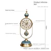 Zegary stołowe luksusowe ceramiczne mechaniczne zegar salny