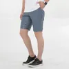 Shorts pour hommes Thoshine Marque Été Hommes En Cuir Élastique Survêtement Pantalon Court Mâle Mode PU Faux