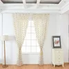 Cortina de tela de impressão de lanterna cortinas transparentes para sala de estar el quarto janela porta do pátio decoração de casa isolar calor frio 40''x79''