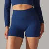 Yoga Outfit Summer Ribbed Sport Shorts Fitness Yoga Pans High Waist GYM Leggings Seamless Women Running Bicker Golf Tights Cycling Bottoms 230928