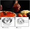 Bakningsverktyg Sprid sked Pizza Supply Sauce Kitchen Cutrow Chili BBQ Rostfritt stål Spridande kreativt bordsartikel Espresso