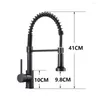 Kitchen Faucets Chromium Plated Faucet Cold And American Style Pull-out Accessories