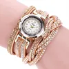 Moda feminina pulseira de couro pequeno mostrador relogio feminino pulseira de diamante relógios de pulso de quartzo algarismos árabes relógio de pulso303h