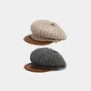 Casquettes de balle 2023 hiver chaud tricot chapeau femmes casquette de baseball avec oreillette épaissir coton snapback coupe-vent chapeaux pour les femmes